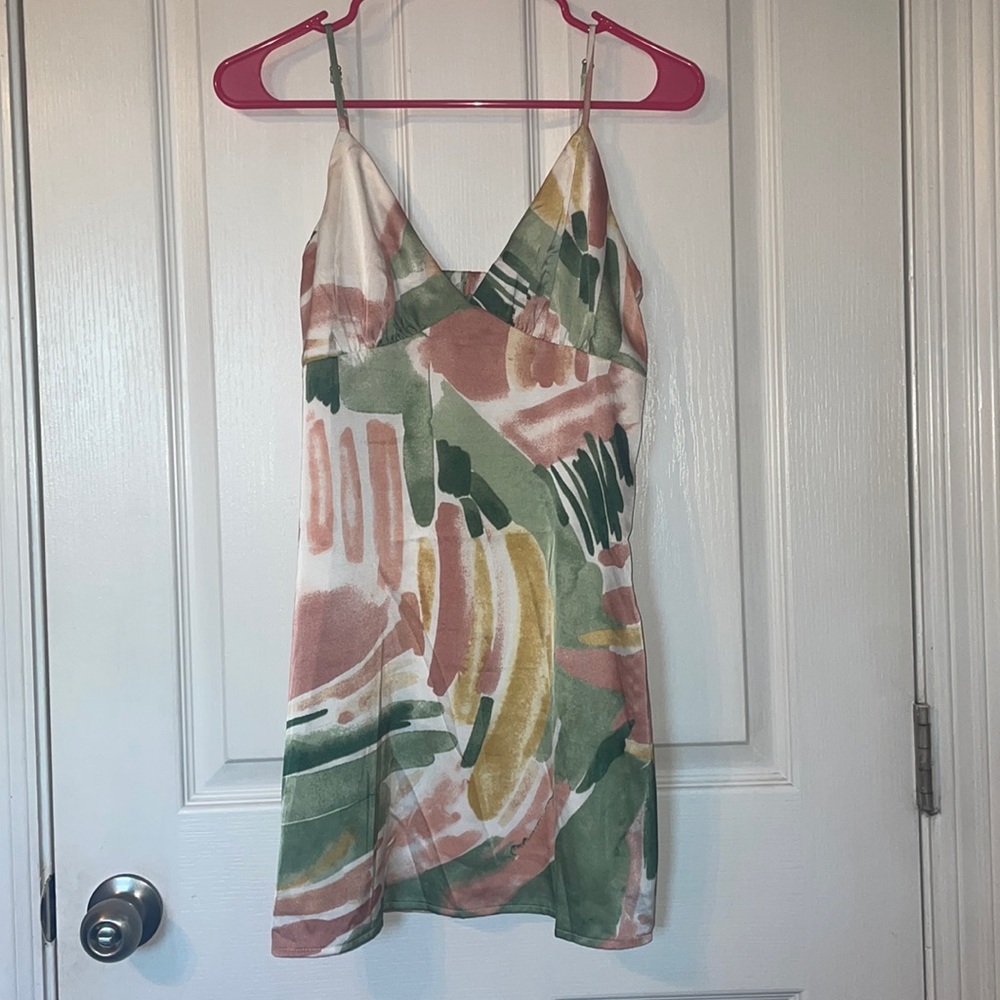 Satin dress